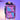 Pushya pink and blue backpack for Kuchipudi, Odissi and Mohiniyattam dancers